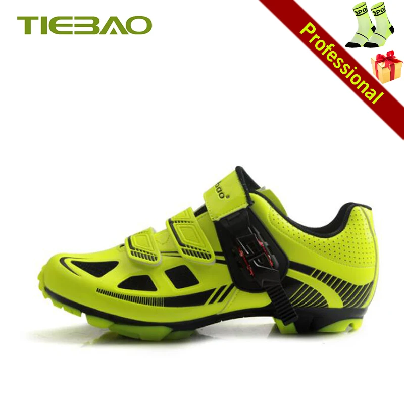 

Tiebao Men Cycling Shoes Breathable Self-locking Sapatilha Ciclismo Mtb SPD Riding Bicycle Sneaker Non-slip Mountain Bike Shoes