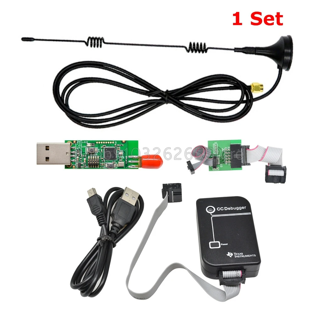 

Эмулятор CC2531 Zigbee, USB программатор CC-отладчик, с антенной 8 дБи, кабель для загрузки, модуль Bluetooth