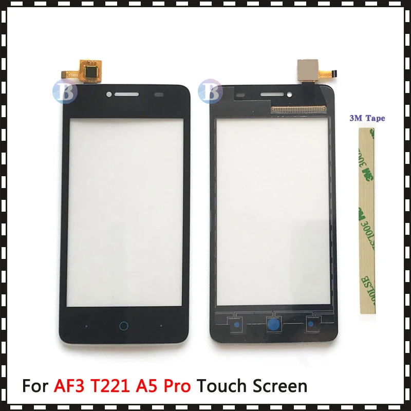 Сменный сенсорный экран для ZTE Blade AF3 T221 A5 Pro 4 0 дюйма дигитайзер внешнее стекло