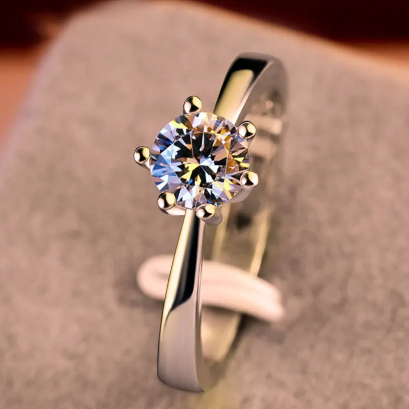 

2020 Trend Modern Fashion Crystal Women's Ring Trend AAA White Cubic Zirconia Design Rings for Women Wedding Jewelry Gift
