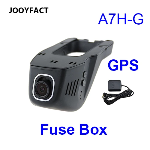 JOOYFACT A7H Автомобильный видеорегистратор регистратор цифровой видеорегистратор камера 1080P ночного видения Novatek 96672 IMX07 WiFi - Название цвета: A7HG Black Silver