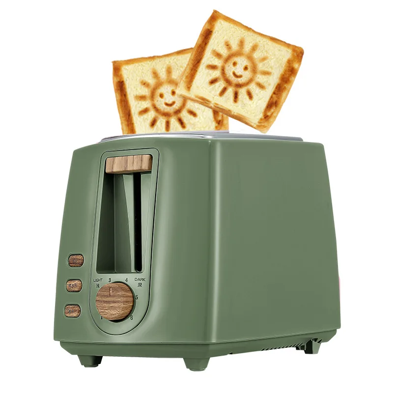 

Stainless steel Electric Toaster Household Automatic Bread Baking Maker Breakfast Machine Toast Sandwich Grill Oven 2 Slice