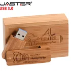 Usb-флеш-накопитель JASTER деревянный, 4-3,0 Гб, логотип под заказ