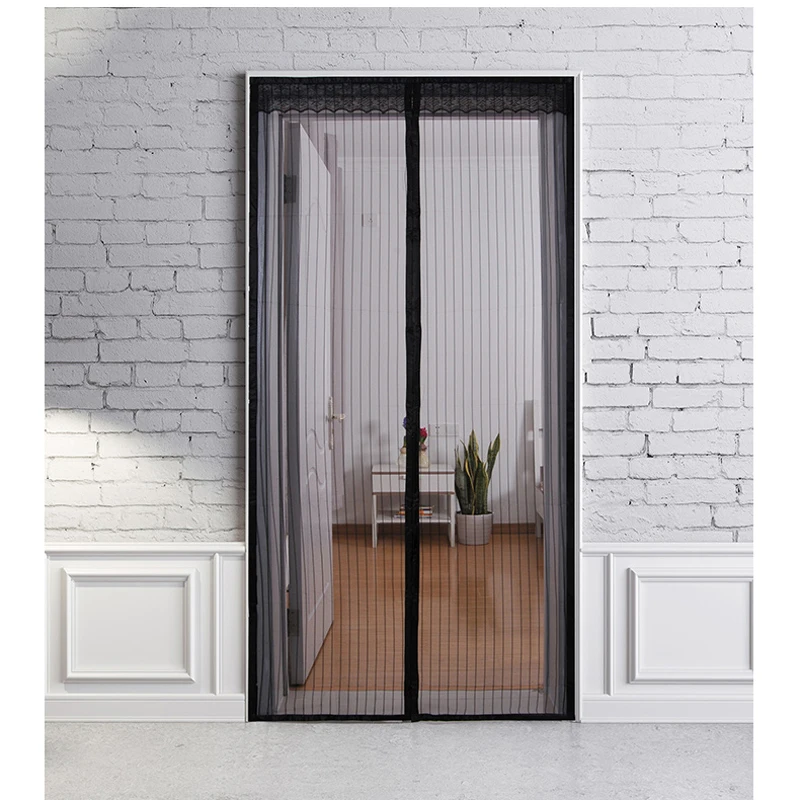 

Premium 8 Size Summer Magnetic Screen Door Curtain Net Anti Mosquito Insect Fly Bug Room Divider Automatic Closing Magnetic Bug