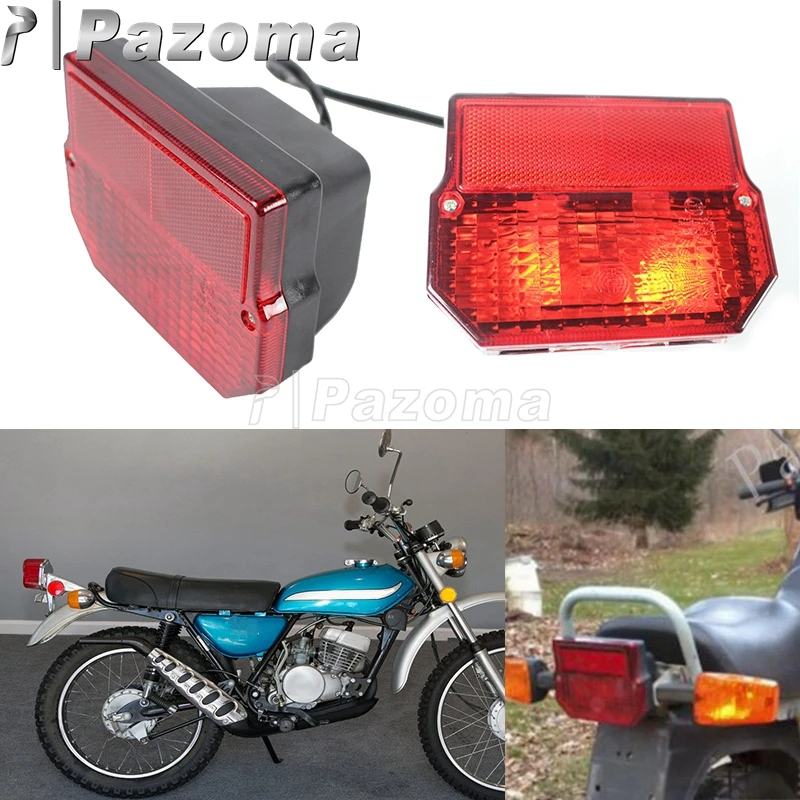 Для Simson SR50 S51 E15 мотоциклетные задние светильник интегрированный номерного знака