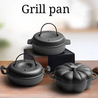 roasted sweet potato pot cast iron pot soup pot baking barbecue corn machine roasting bbq tray grill stemer cooking cooker pan