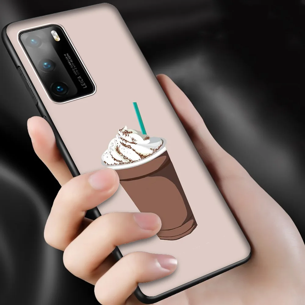 Чехол Lavaza с кофейной чашкой для Huawei P8 P9 P10 P20 P30 Y6 Y7 Y9 Lite Pro P Smart Nova 2i 3i Mini 2017 2018 |
