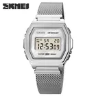 Мужские Цифровые Часы светодиодный дисплей водонепроницаемые мужские наручные часы Хронограф Календарь Будильник спортивные часы Relogio Masculino SKMEI 1806