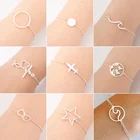 Браслеты Jisensp из нержавеющей стали женские, повседневные ювелирные украшения с изящным браслетом-сердечком, с картой мира, хороший подарок на свадьбу