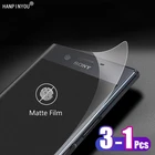 Для Sony Xperia 1 10 5 III II XZ3 XZ2 XZ1 XZ Premium полное покрытие матовая Гидрогелевая пленка без отпечатков пальцев матовая игровая защита экрана