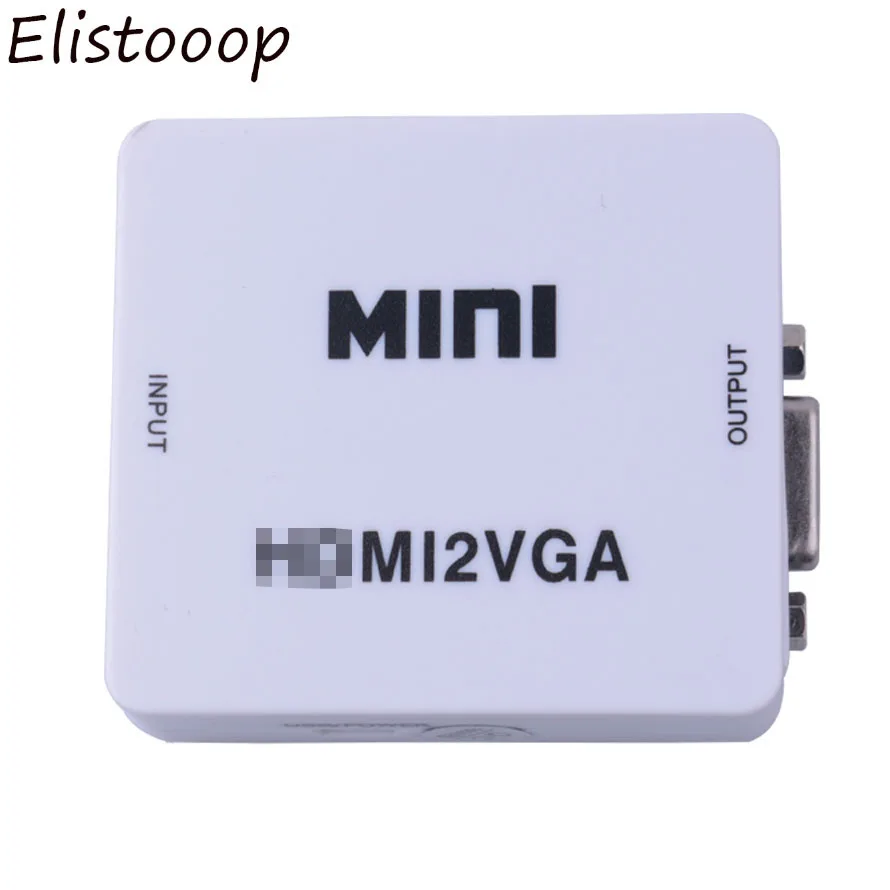 1080P MINI HDMI совместим с VGA конвертером аудио видео адаптером для Xbox360 PC DVD PS3 PS4|Кабели