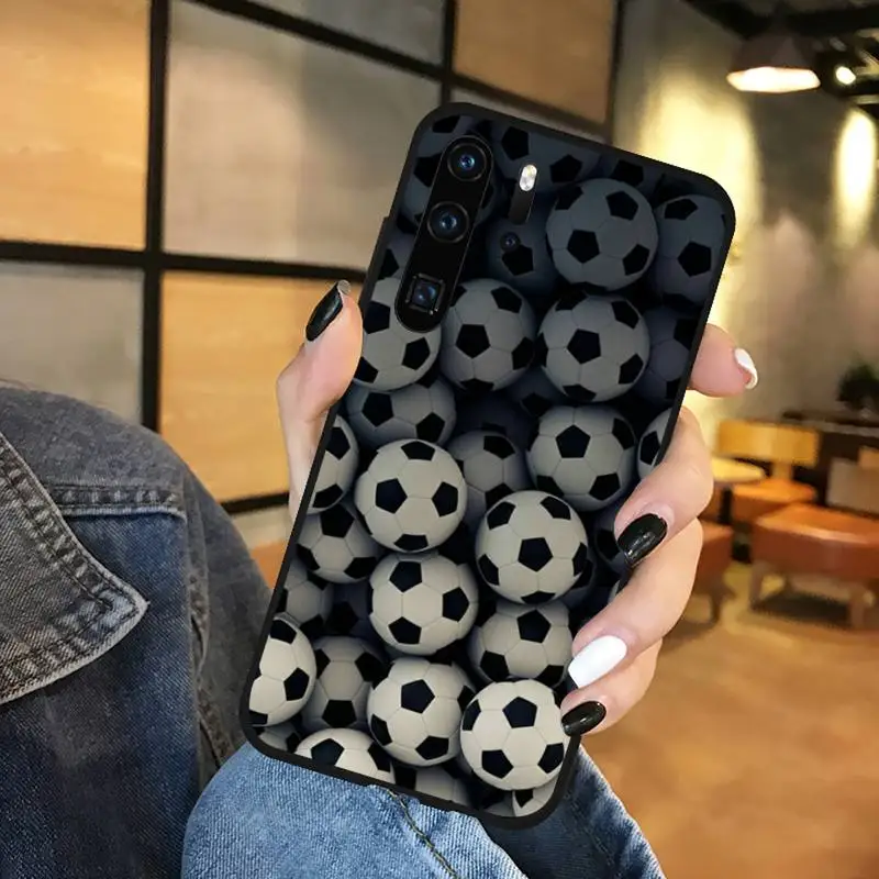 

Sports Football Art Phone Case For Huawei honor Mate P 9 10 20 30 40 Pro 10i 7 8 a x Lite nova 5t
