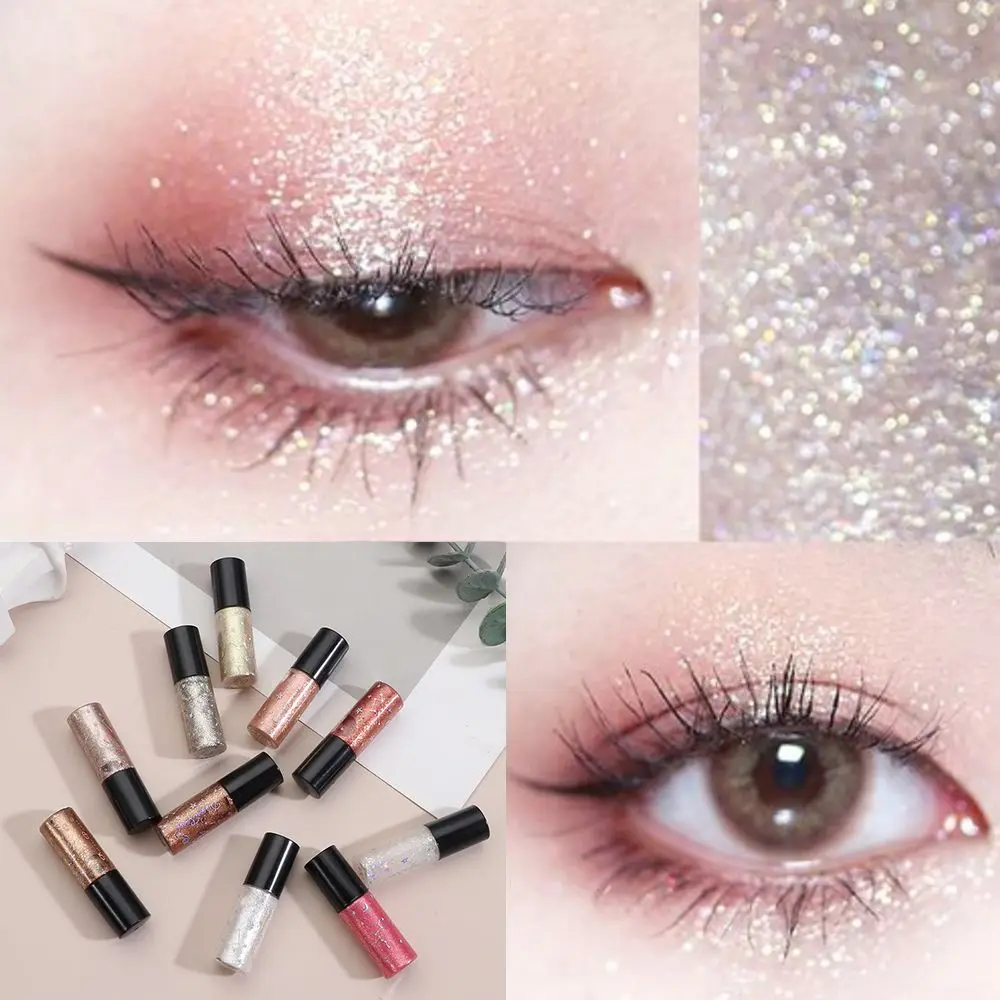 

Shiny Waterproof Liquid Eyeshadow Metallic Monochrome EyeLiner Pen Cosmetics Beauty Party Makeup Tools