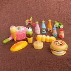 2021 ролевые игры кухня фрукты еда деревянная игрушка набор для резки детские подарки
