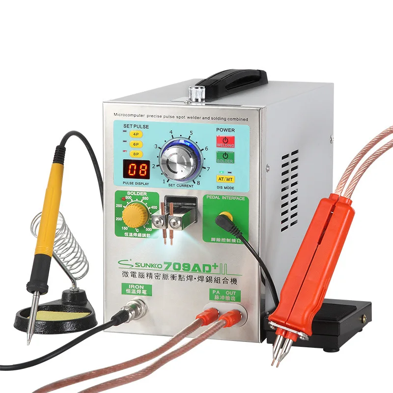

Lithium Battery Spot Welder Machine Induction Automatic Power Battery Pack Welding Machine Fan Cooling Intermediate Frequency