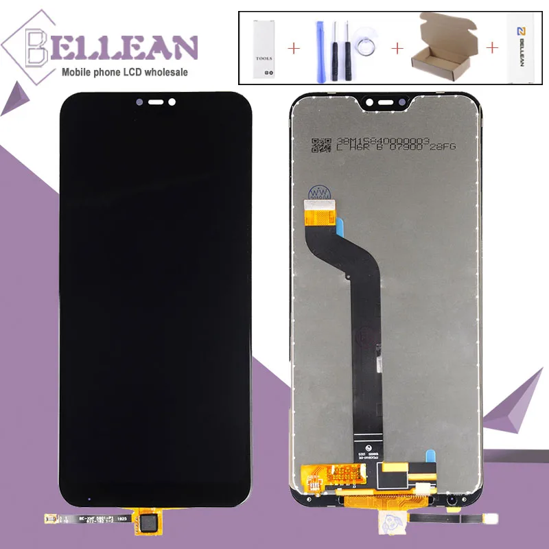 Dina mi co 1 шт. 5,84 дюйма для Xiaomi mi A2 Lite дисплей сенсорный экран дигитайзер сборка запасная часть для Red mi 6 Pro ЖК-экран+ Инструменты