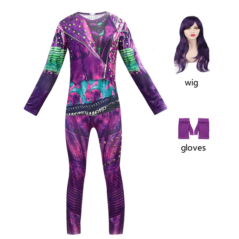 Нарядные Костюмы для девочек с изображением потоков мал Детские костюмы косплея