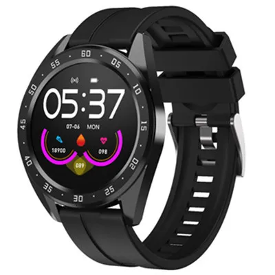 Black IP67 водонепроницаемые Смарт-часы для мужчин Bluetooth 4,0 Смарт-часы Android Apple Ios монитор сердечного ритма фитнес-трекер спортивные часы для мужчин - Цвет: Black