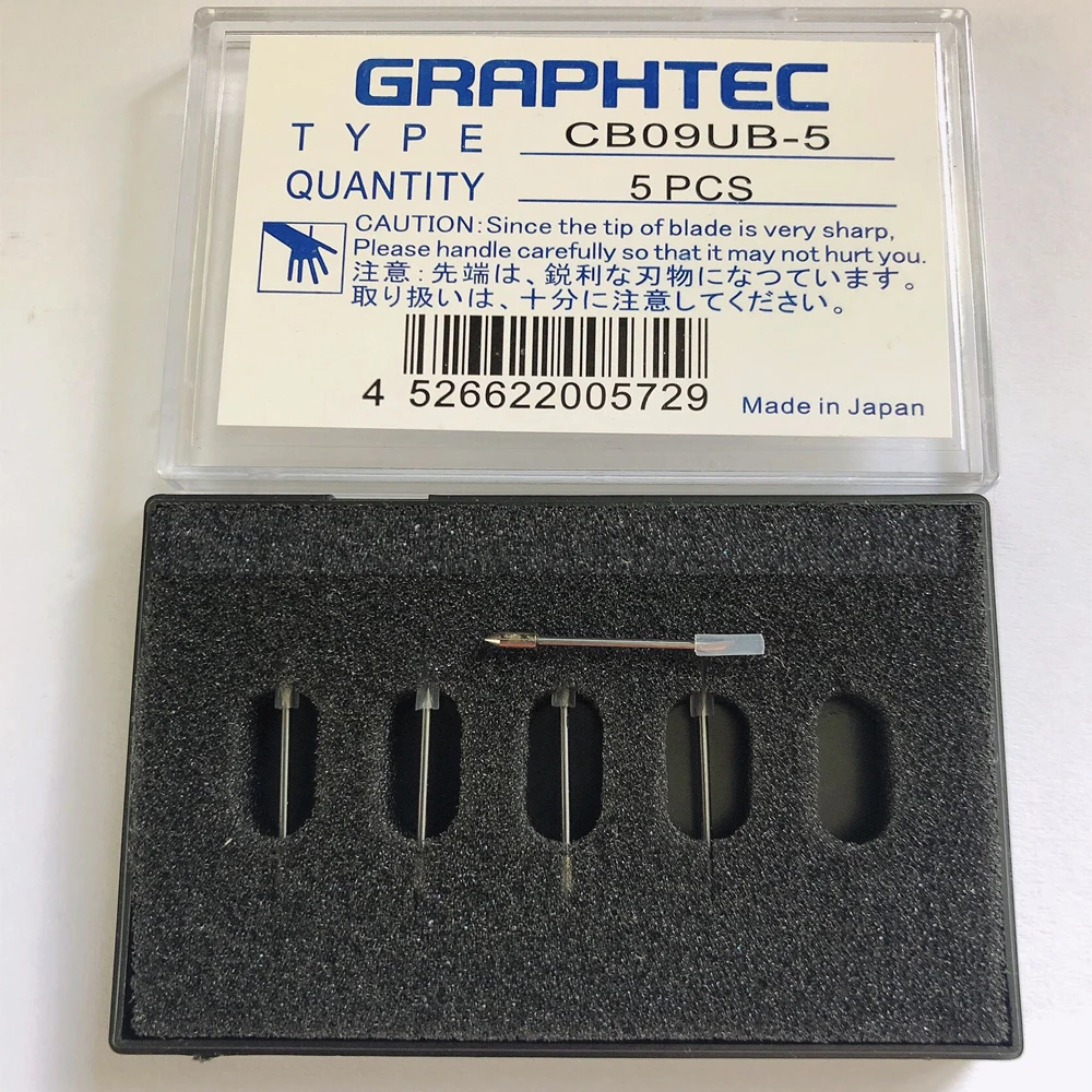 Фото Фрезер с лезвием для ножа CB09UB-5 30/45/60 градусов для Graphtec CE5000 CE3000 CE6000 FC8600 FC8000 CE7000 CB09U №3