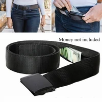 6 colors practical anti theft nylon with zipper hidden cash money belt travel outdoor man woman sport optional 120cm