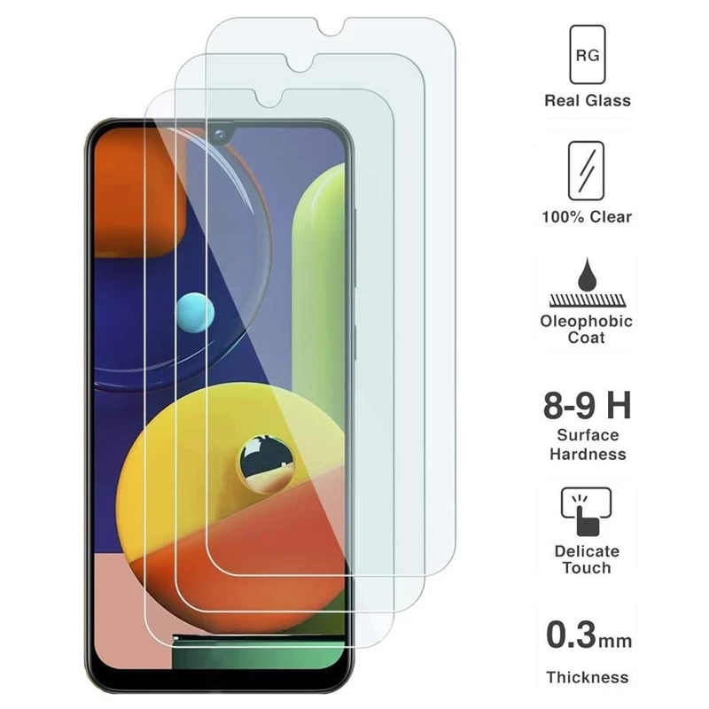 Защитное стекло закаленное для Samsung Galaxy A50/A30/A10/A20/A40/A80/A70/A60/A51/A71/A41/M30/M20|Защитные