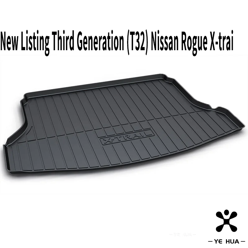 Черный тяжелый напольный коврик защита багажника при любой погоде прочный HD TPO