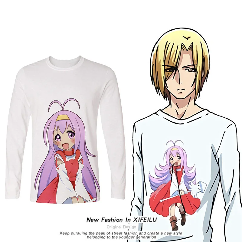Camiseta de manga larga para hombres y mujeres, camisa de Anime de Kohei Imamura, disfraz de Cosplay, Harajuku, informal, Tops