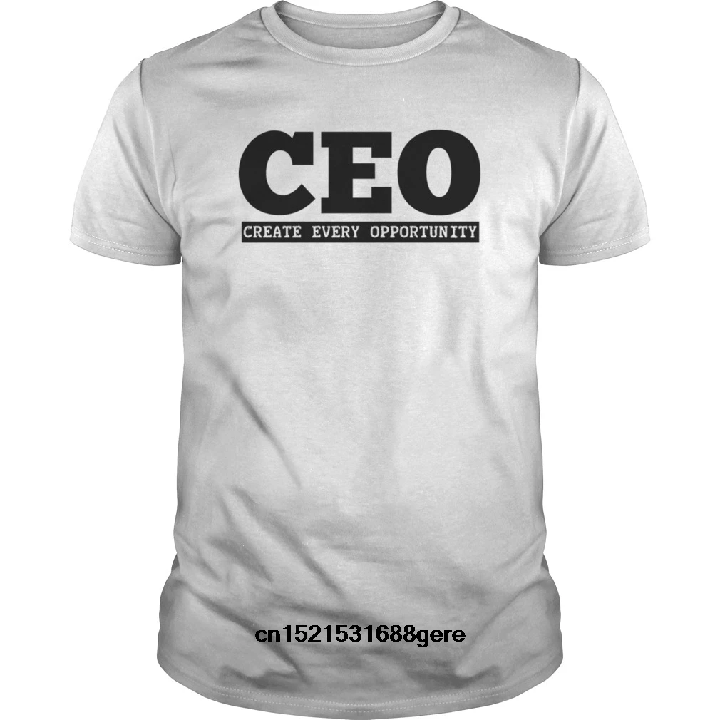 Забавная футболка Ceo create every opportunity светильник ceo Футболка мужская