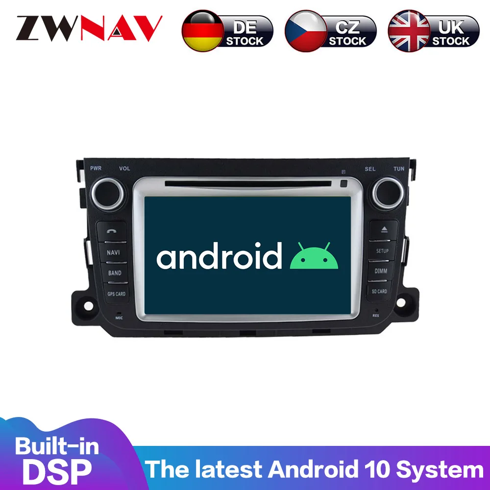 

Android 4G+64GB Car gps Multimedia Player vedio For Mercedes Benz Smart 2012-2015 GPS Navigation multimedia Radio player dsp