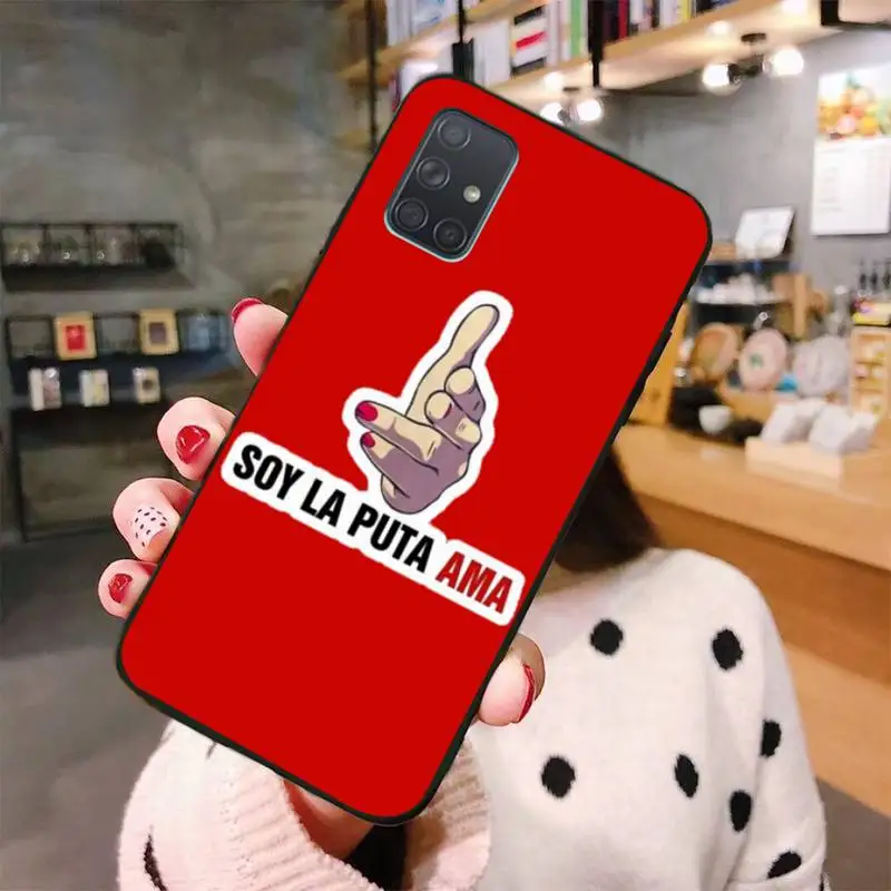 

Dabieshu La Casa De Papel Money Heist Phone Case For Samsung Galaxy A21 A01 A11 A31 A81 A10 A20 A30 A40 A50 A70 A80 A71 A51