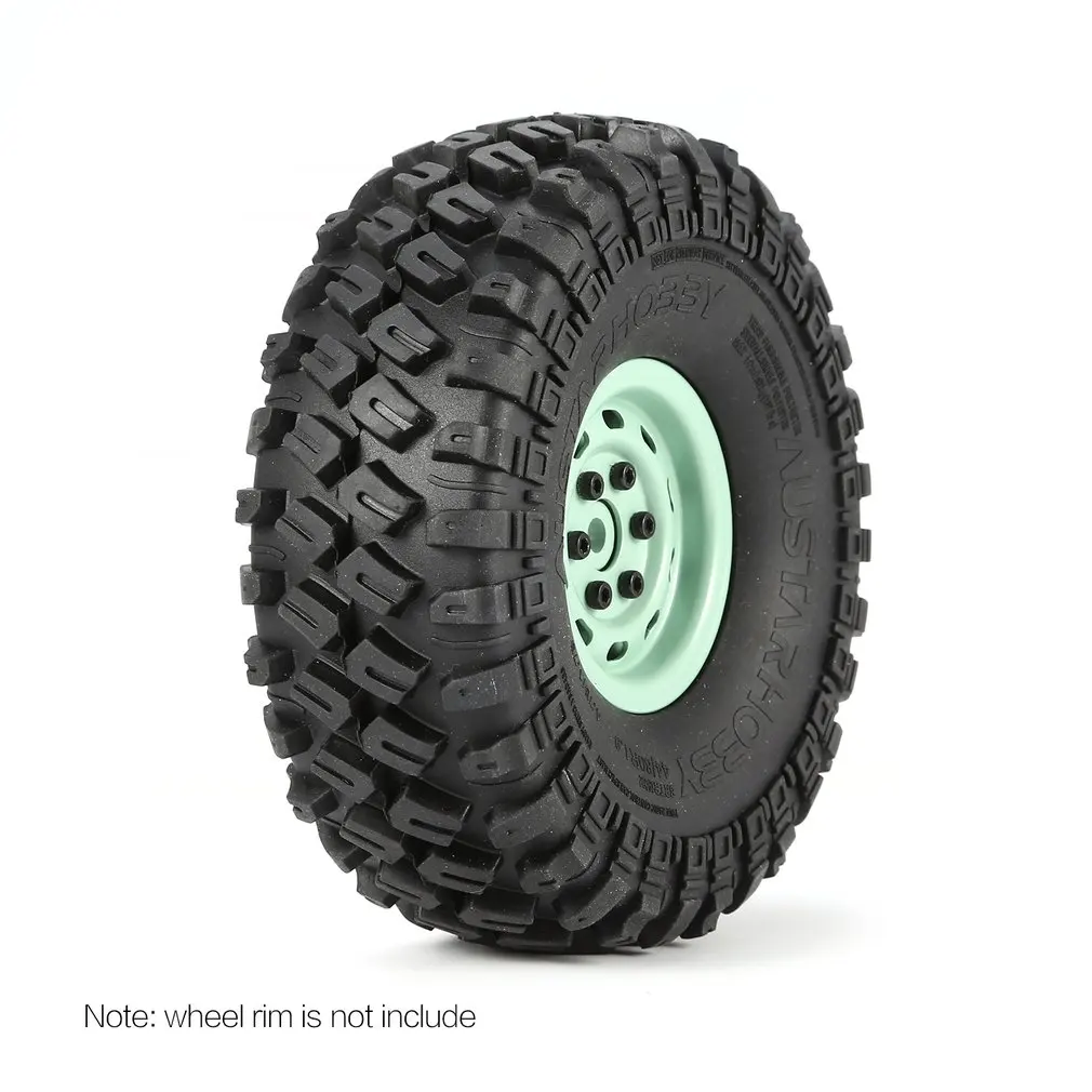 

AUSTARHOBBY AX-7020 4Pcs 1.9 Inch 122mm 1/10 Rock Crawler Rubber Tires for D90 TRX4 SCX10 AXIAL TF2 RC Car Accessories