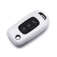high quality abs car key case for renault kadjar captur symbol koleos megane 2016 2017 2018 keyless remote cover shell 3 buttons