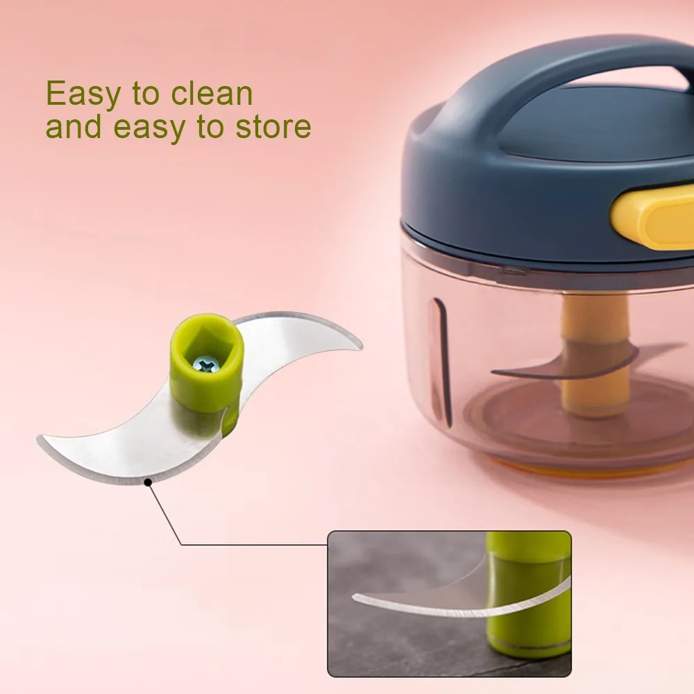 

Multifunction High Quality New High Speedy Design Vegetable Fruit Twist Shredder Manual Meat Grinder Chopper Garlic Cutter