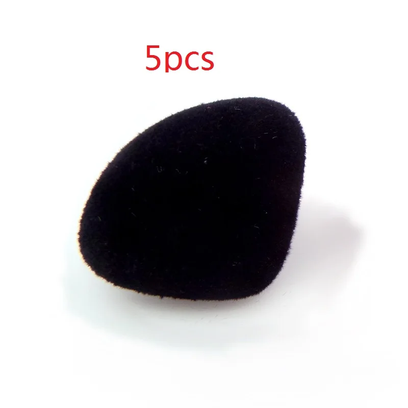 5pcs 5/10 шт. черные плюшевые нос Ремесло Кнопка животных защитные шлемы для носа для мягкие игрушки куклы плюшевые игрушки животных "сделай сам" для изготовления игрушки - Цвет: 5pcs
