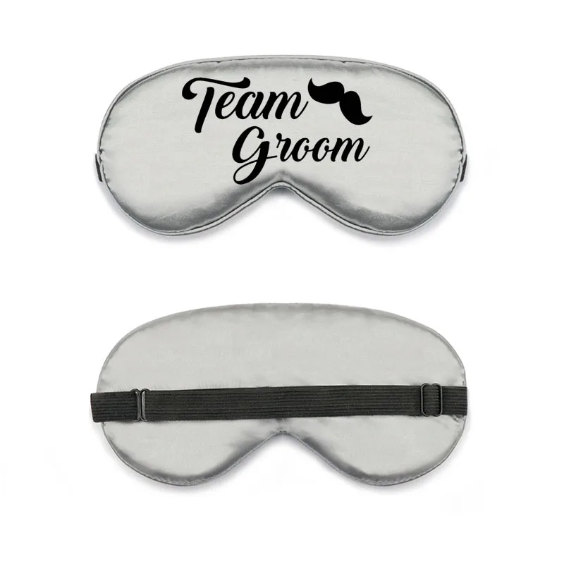 Команда жениха маска для сна Свадебные помолвки холостяк девичник вечерние