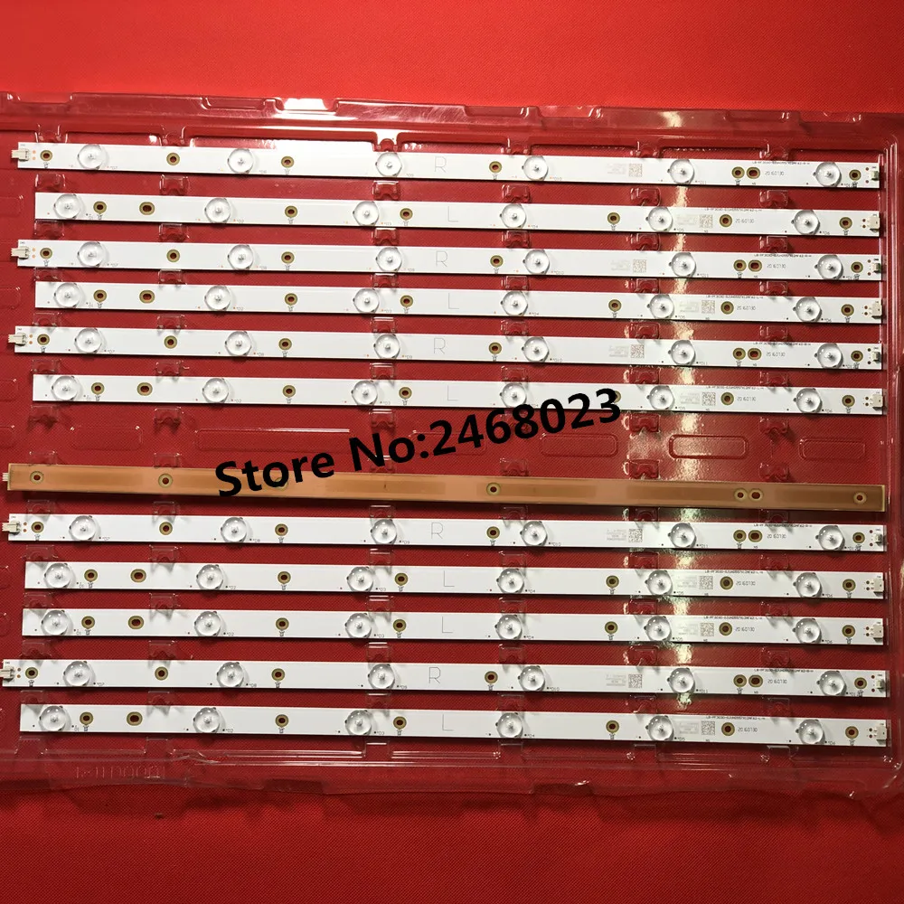 15 комплектов светодиодной подсветки для LE50D1452 T5002S 50PFF3655/T3 LD50V02S LB PF3528 GJD2P5C506X11 R/L H/B 6