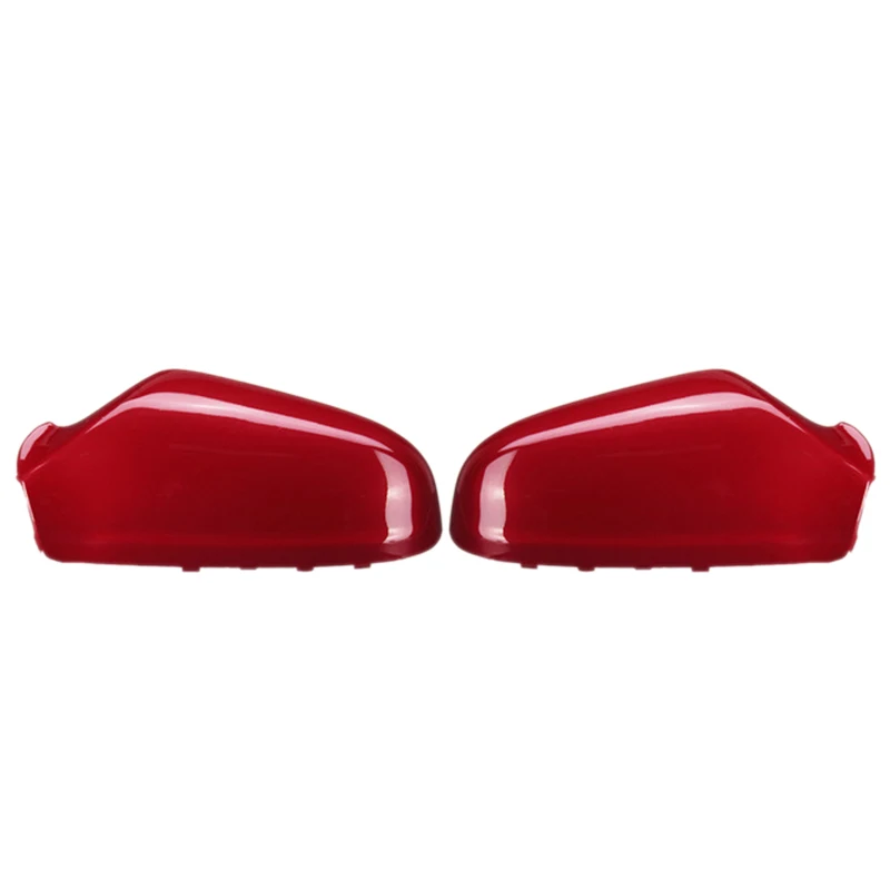 2 шт. блестящее красное зеркало заднего вида для Vauxhall Opel Astra 2005 2006 2007 2008 2009 13142000