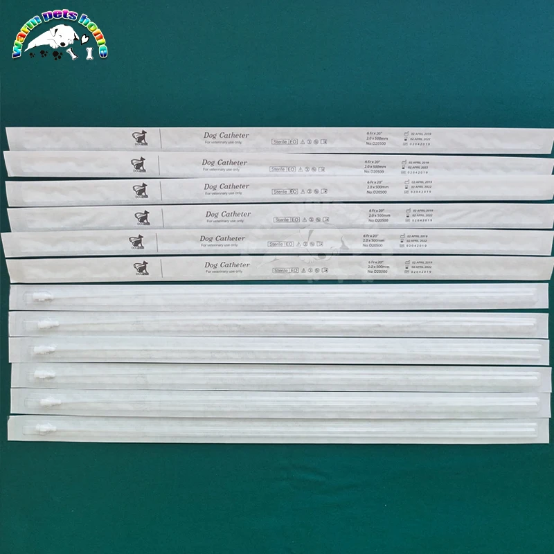 12 шт собачий катетер ПВХ ветеринарный мочевой одноразовые катетеры для собак