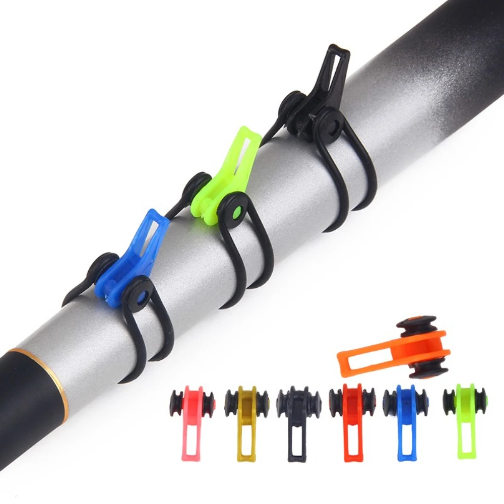 

10pcs/lot Plastic Fishing Hook Secure Keeper Holder Lure Accessories Jig Hooks Safe Keeping For Fishing Rod Tool Bait Casting