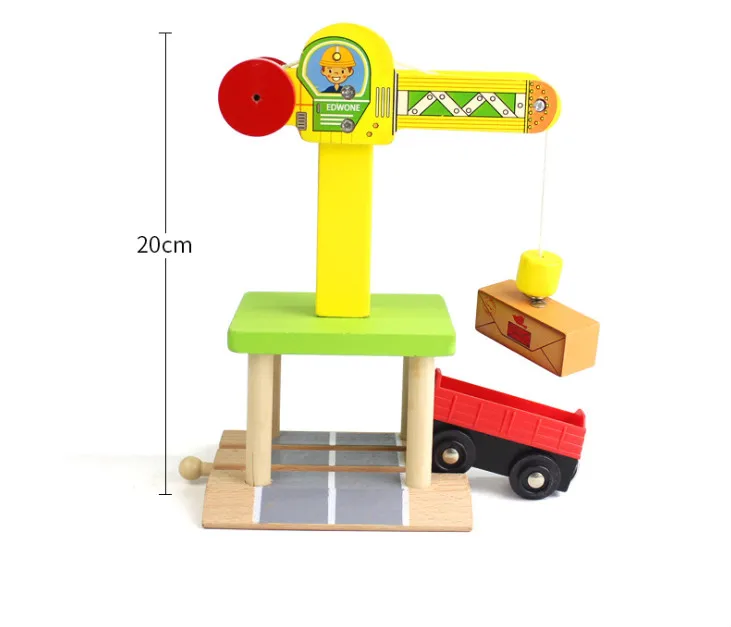 Игрушки WoodenTrain Track Railway sitational Accessories совместимые с Томасом Trains Biro обучающая