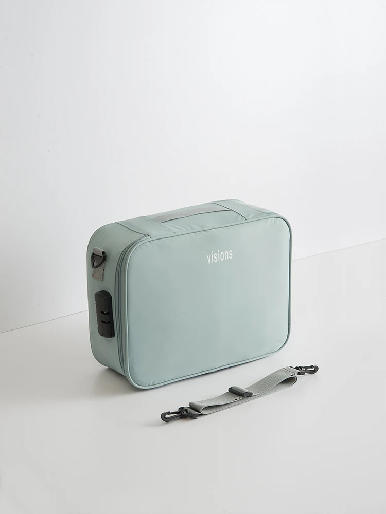 

Creativity Simple Portable Certificate Organizer Waterproof Fabric Fashion Storage Bag Cajas Organizadoras Home Decore EC50NB