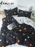 23pcs universe planet wave point sexy lips geometric pattern duvet cover pillowcases queen king size bedding set no bed sheet