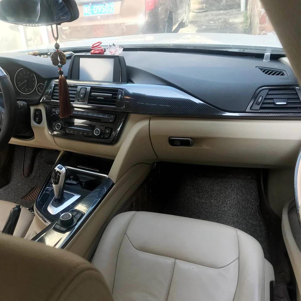 Для BMW 3 серии F30 2013 2019 интерьерная Центральная панель управления дверная ручка 5D