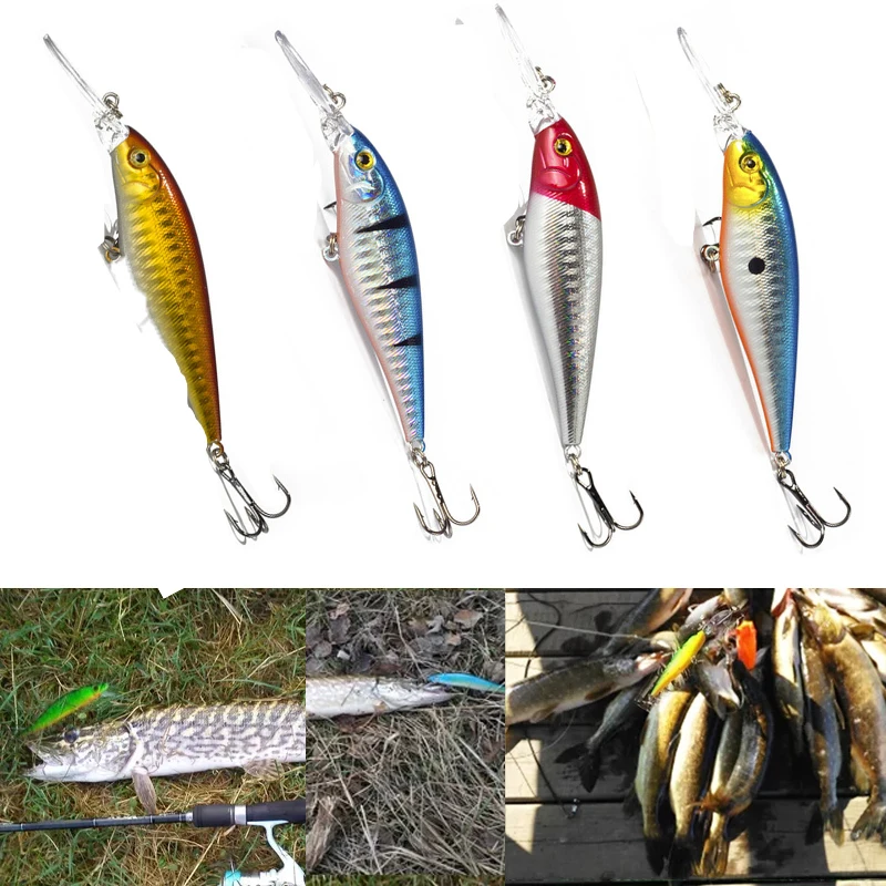 1 шт. гольян рыболовная приманка для щуки 11 см 10 5 г окуляр плавание на глубине