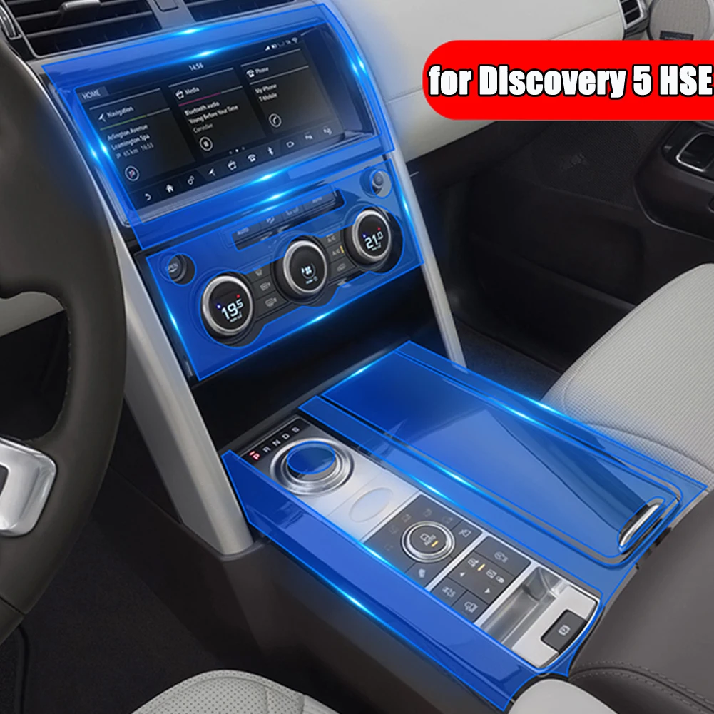 Для Land Rover Дискавери 5 4 L462 LR5 LR4 Дискавери Спорт автомобиль центральная консоль Шестерня пленка Центральная AC навигация протектор ТПУ пленка