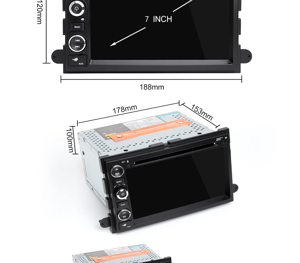 Android 9,0 автомобильный DVD Авторадио для Ford Escape Ford F150 F250 Fusion Mustang Expedition Explorer 2005 2007 2008 gps навигация