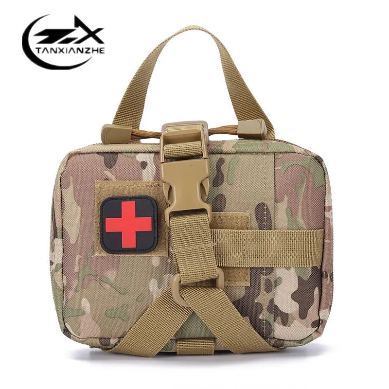 

Molle EDC Medical Pouch Military Tactical Secret Service First Aid Kit for Outdoor Camping Hunting Multi-tool Accessories Bag