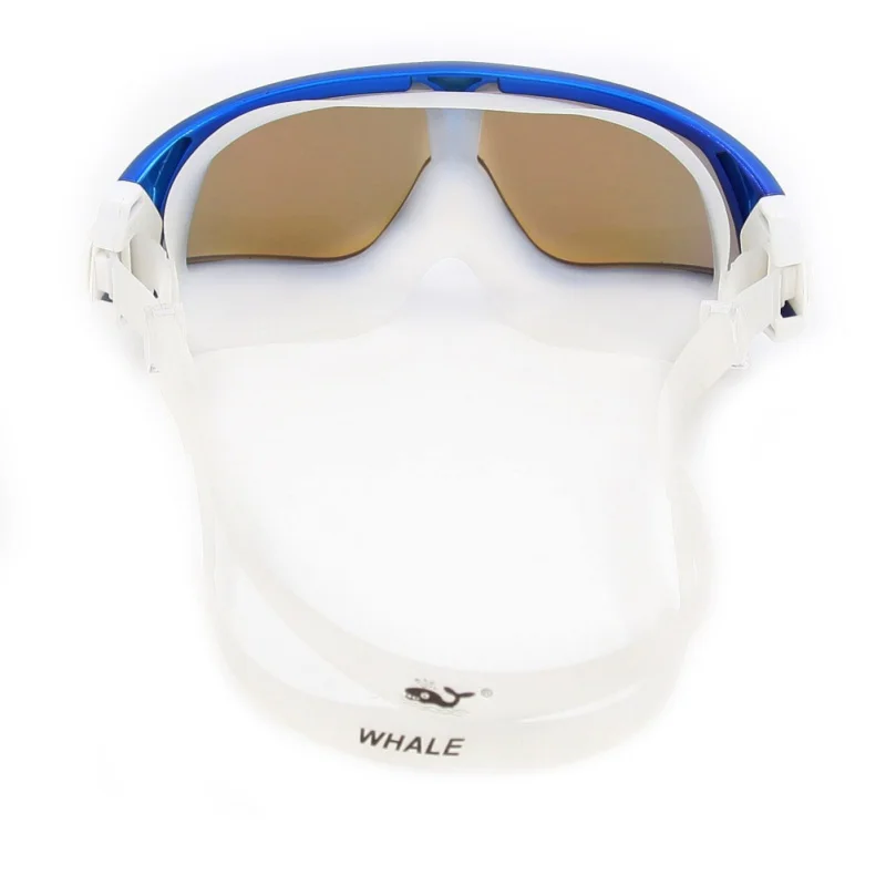 

Anti-Fog UV Swimming Goggles Comfortable Silicone Large Frame Swim Glasses Men Electroplating Swim Waterproof Eyeglass