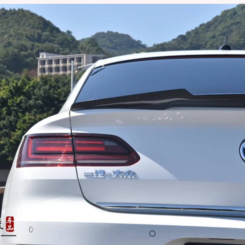 Для Volkswagen Новый CC спойлер 2018-2019 Высокое качество ABS Материал заднее крыло