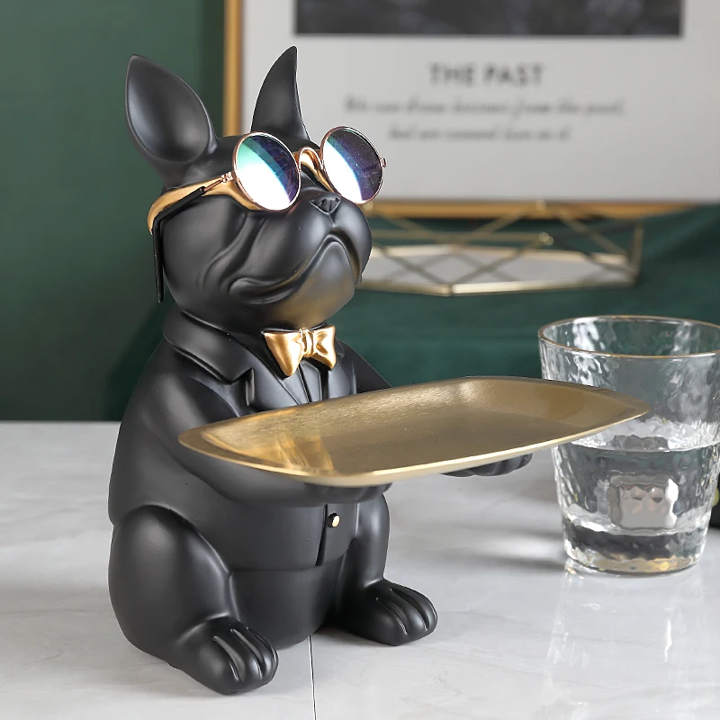 

COOL BULLDOG,STATUE,TABLE DECORATION,FASHION SCULPTURE,HOME ROOM DECOR,MULTIFUNCTION,DESK STORAGE,FIGURINE MINIATURE,COIN BANK